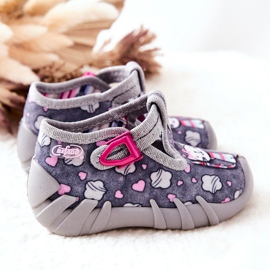 BEFADO S.A. Zapatos Pantuflas Befado Kotki 110P326 Gris 2