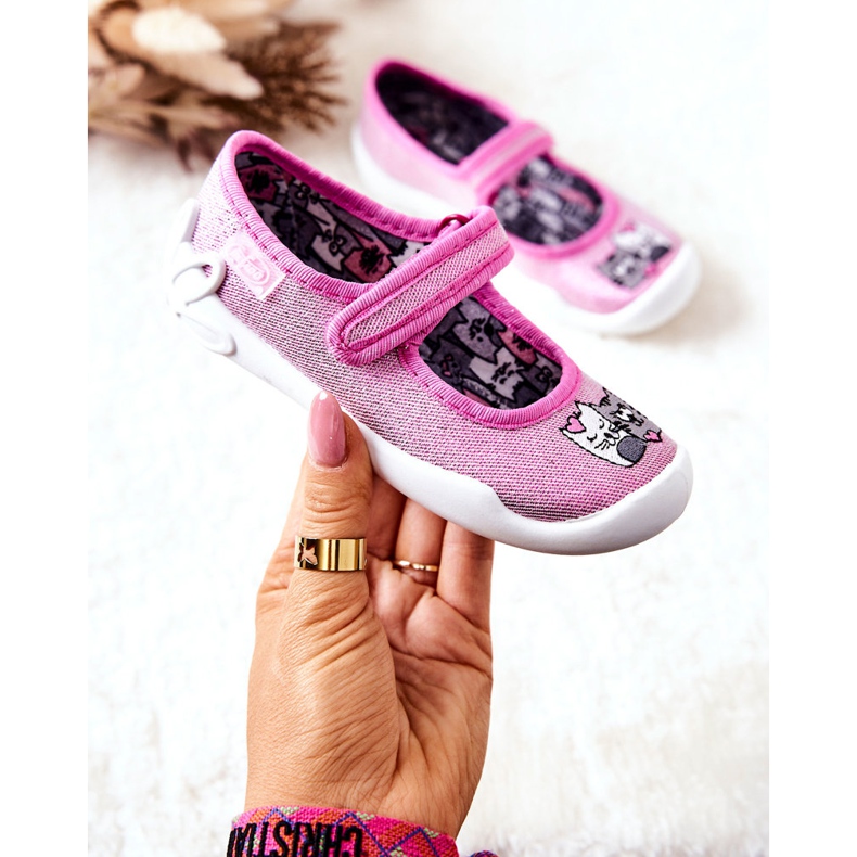 BEFADO S.A. Zapatilla bailarina Befado Cats 114X465 Rosa 2