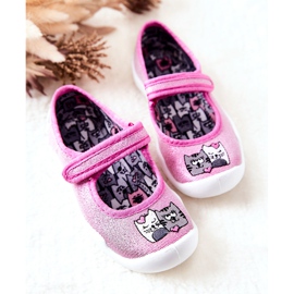 BEFADO S.A. Zapatilla bailarina Befado Cats 114X465 Rosa rosado 3