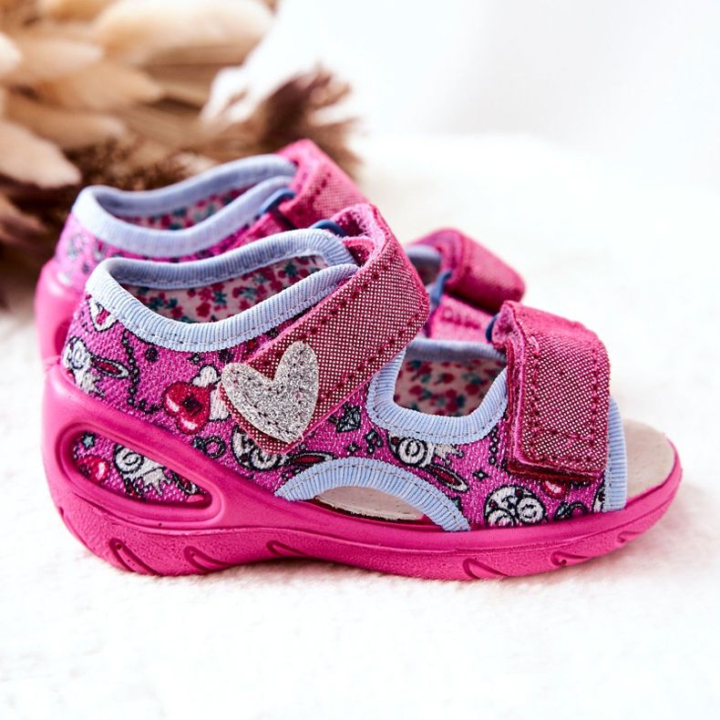 BEFADO S.A. Sandalias Befado Con Velcro 065X147 Rosa 2