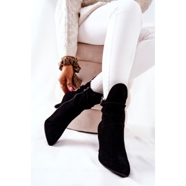 Botas De Piel De Tacón Alto Laura Messi 2427 Negro 2 Botas De Piel De Tacón Alto Laura Messi 2427 Negro 2