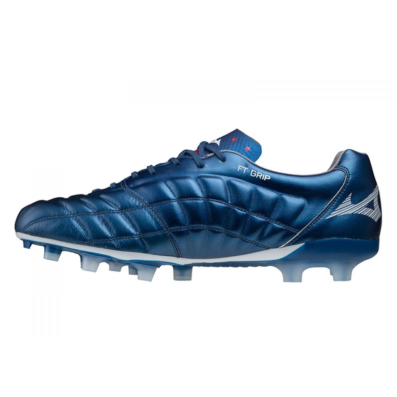Botas de fútbol Mizuno Rebula Cup Next Generation Japan Fg M P1GA217014 azul marino azul marino 1