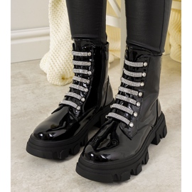 Botas negras con aislamiento de Mariones negro 2