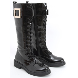 Bota charol Beth BLACK-1 negro 3