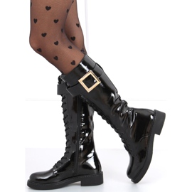 Bota charol Beth BLACK-1 negro 2