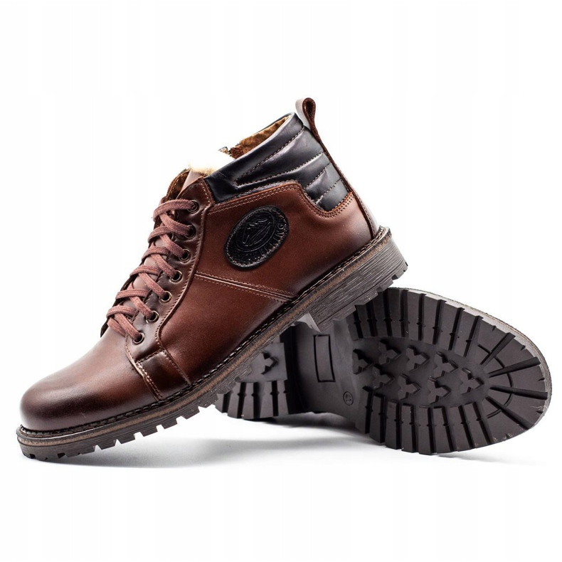 Mario Pala Botas de invierno de hombre marrón 865MP 2