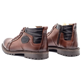 Mario Pala Botas de invierno de hombre marrón 865MP 4