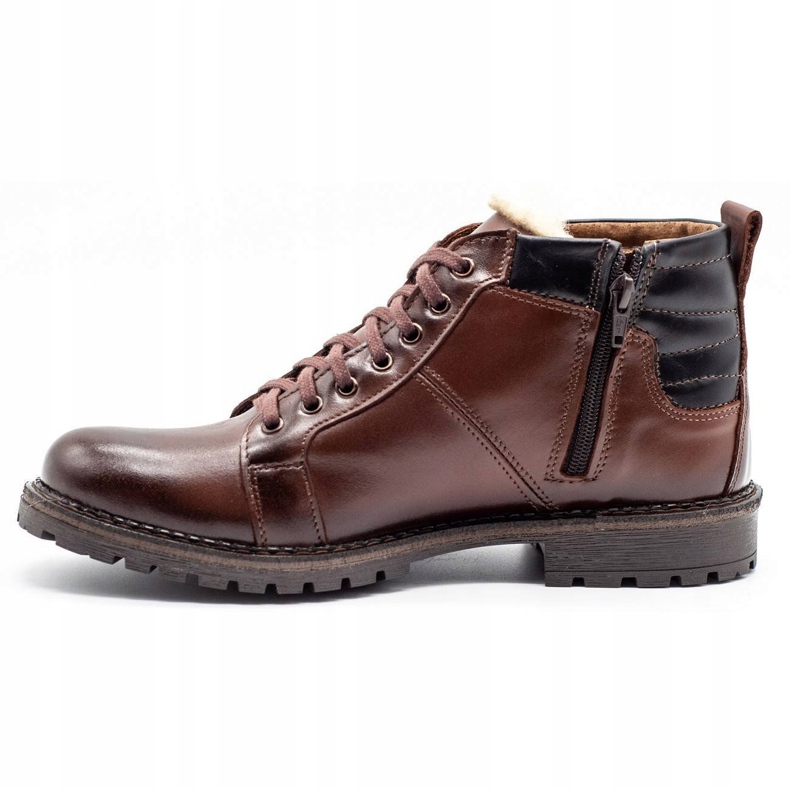 Mario Pala Botas de invierno de hombre marrón 865MP 1