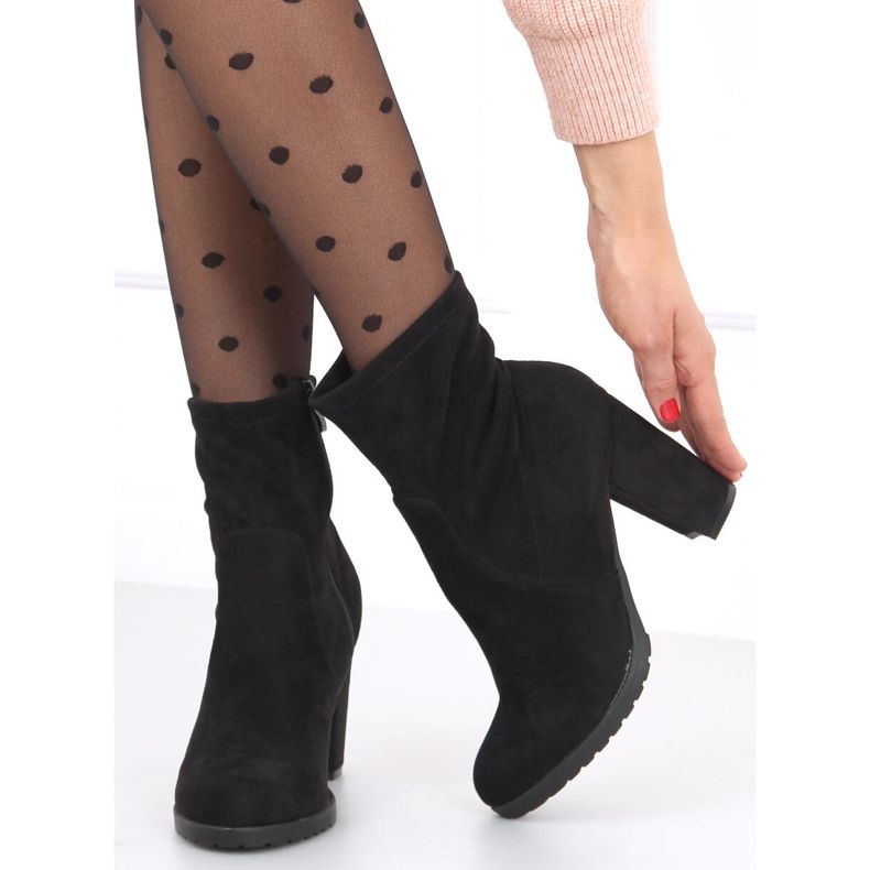 Botas de tacón de Dani Black negro 2