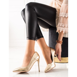 Seastar Tacones altos con estilo dorado 2 Seastar Tacones altos con estilo dorado 2