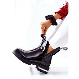 PS1 Botas de Mujer Lacadas con Recortes Black Melbourne negro 4 PS1 Botas de Mujer Lacadas con Recortes Black Melbourne negro 4