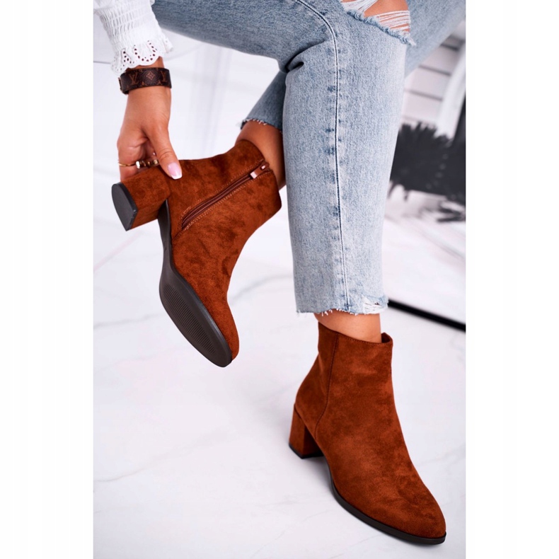 Botas de Mujer Sergio Leone Camel BT528 marrón 2