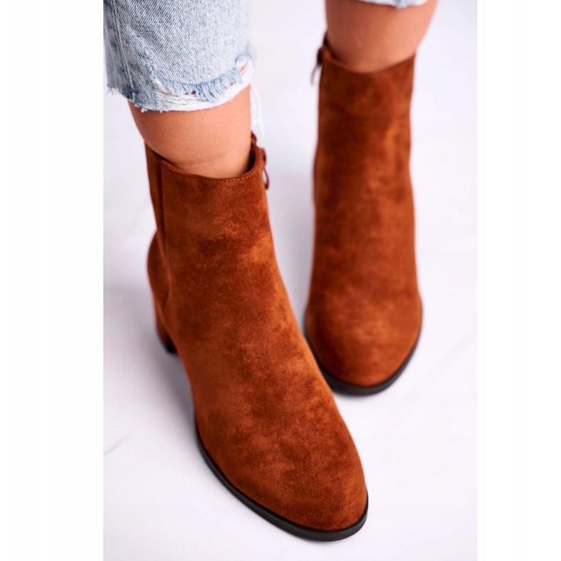 Botas de Mujer Sergio Leone Camel BT528 marrón 4