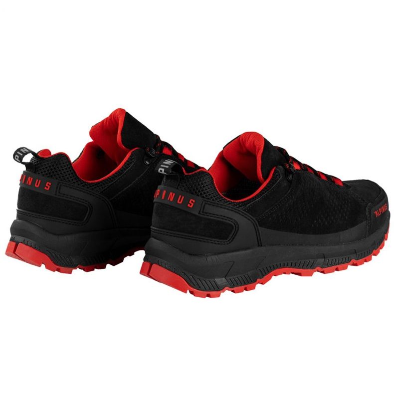 Zapatos de trekking Alpinus Seville M JS43575 negro rojo 3