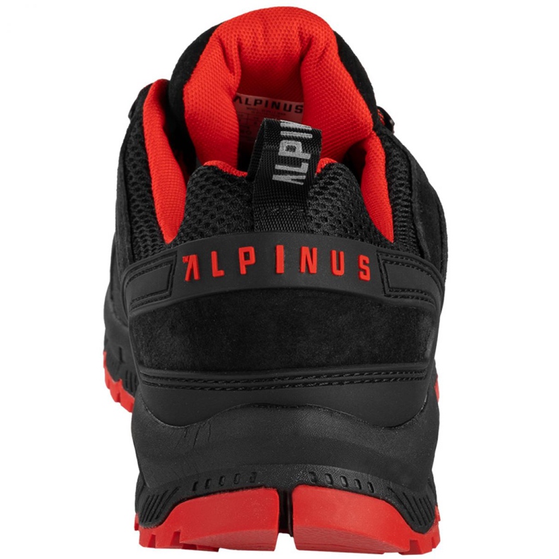 Zapatos de trekking Alpinus Seville M JS43575 negro rojo 4