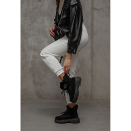 PM1 Botas de abrigo negras Trappers Black Demaris negro 10