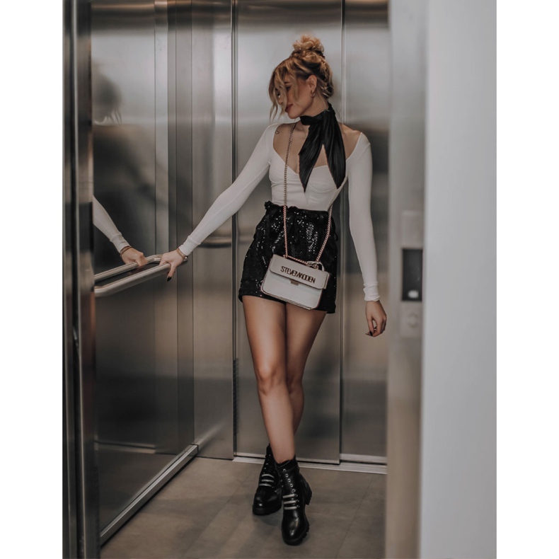 PE1 Botas de cuero negro Lilinth Warm 1