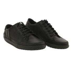 Polbut Zapatos casuales negros de hombre JOK31 4