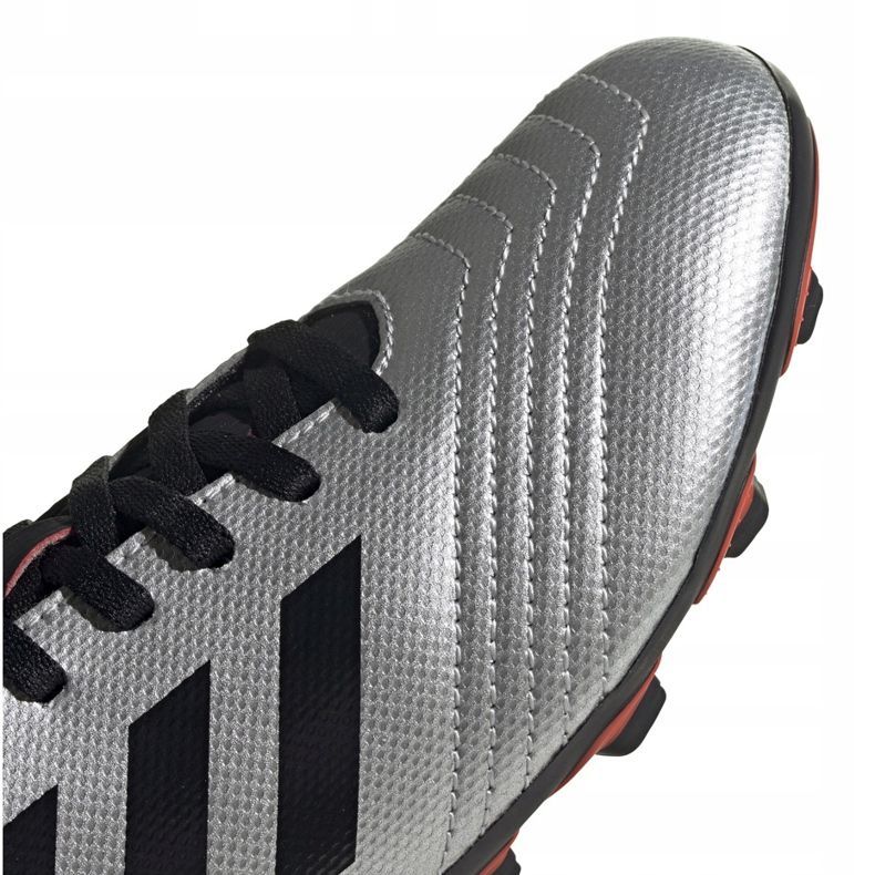Botas de fútbol adidas Predator 19.4 FxG Jr G25822 plata 3