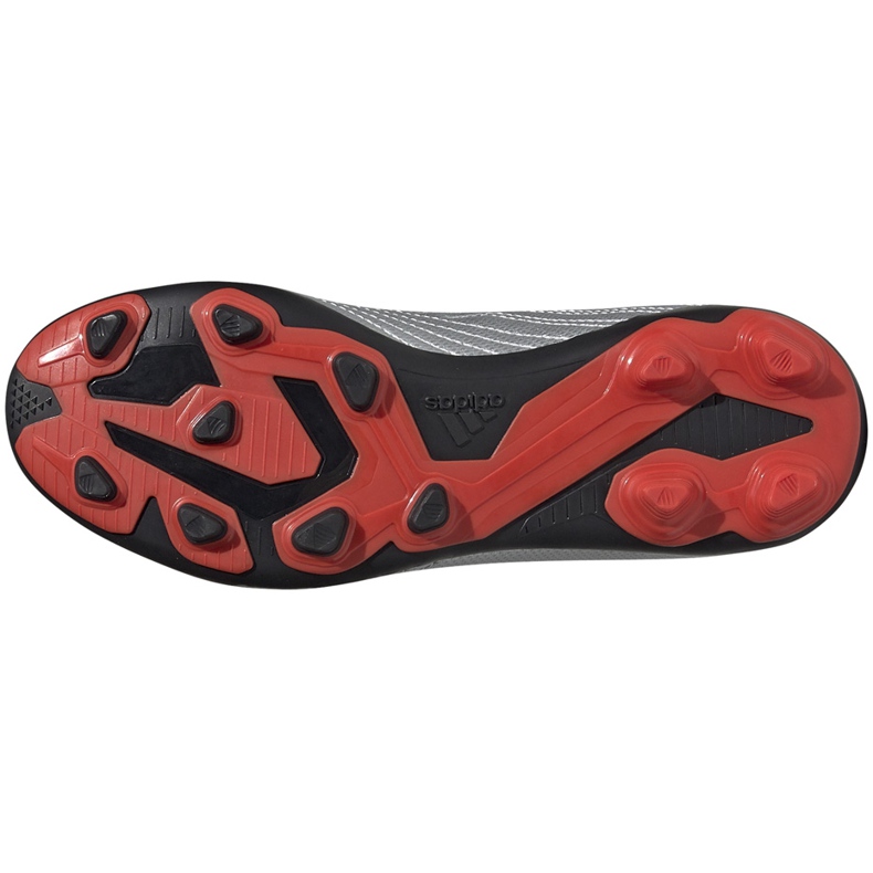 Botas de fútbol adidas Predator 19.4 FxG Jr G25822 plata 6