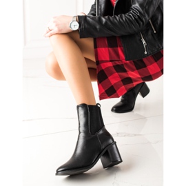 Laura Mode Botas elegantes negro 1