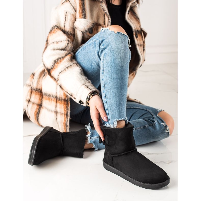 TRENDI Mukluki de ante negro 1