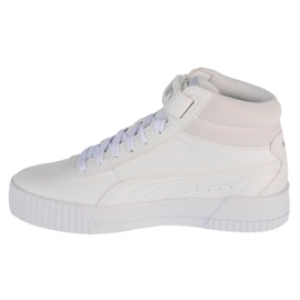 Zapatillas Puma Carina Mid Jr 374440-01 blanco 1