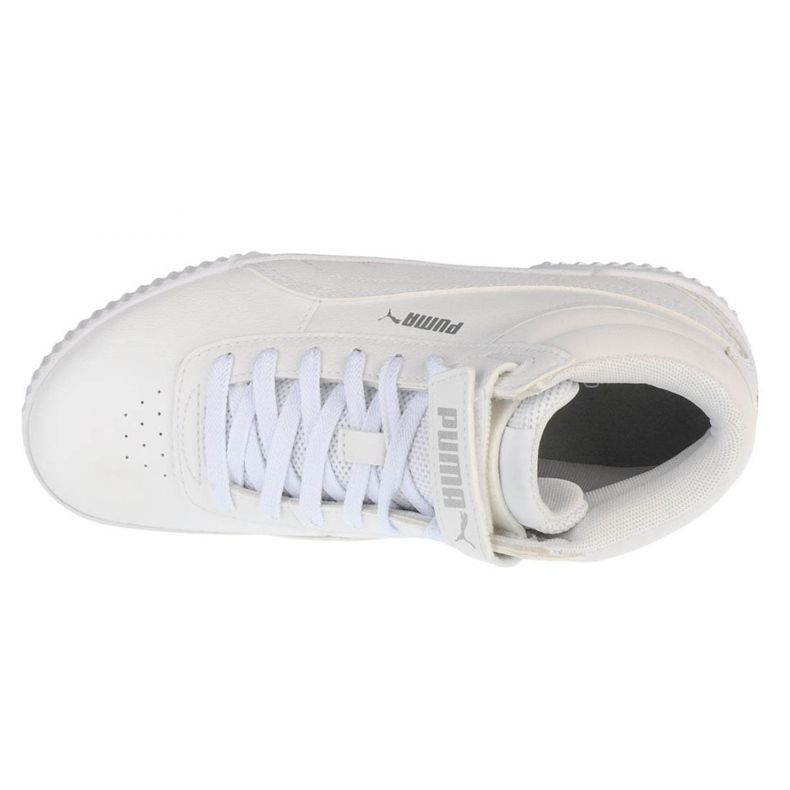 Zapatillas Puma Carina Mid Jr 374440-01 blanco 2