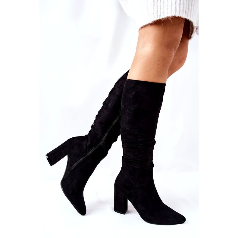 Vinceza Botas negras de ante negras Dorelle negro 3