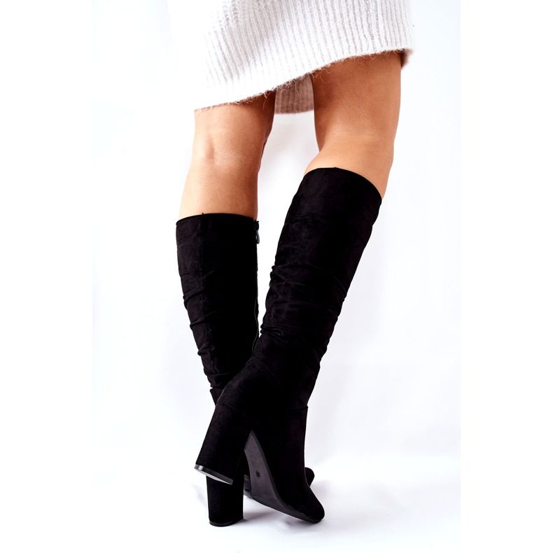 Vinceza Botas negras de ante negras Dorelle negro 4