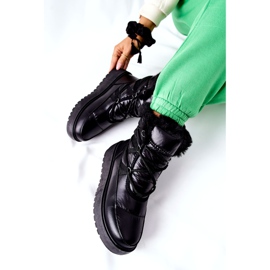 S.Barski Botas de nieve cálidas negras para mujer Black Gordian negro 4 S.Barski Botas de nieve cálidas negras para mujer Black Gordian negro 4