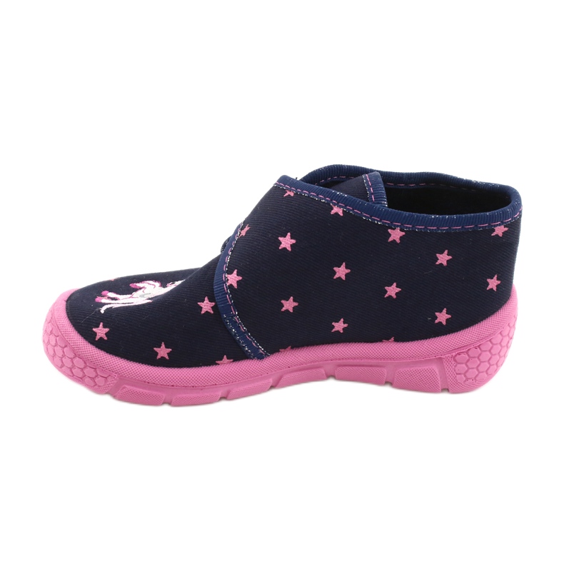 Calzado infantil befado 538P015 azul marino rosa 2