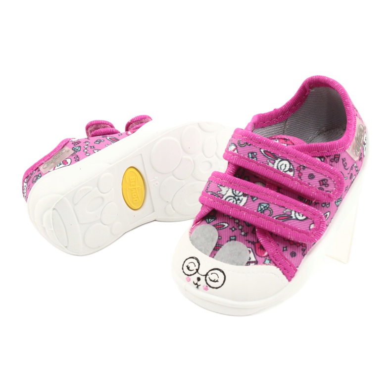 Calzado infantil befado 907P126 rosa multicolor 3