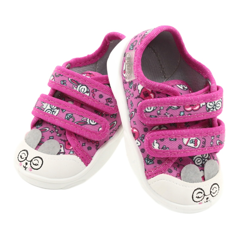 Calzado infantil befado 907P126 rosa multicolor 4
