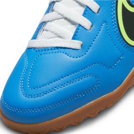 Zapatillas de fútbol Nike Tiempo Legend 9 Club Tf Jr DA1334 403 multicolor azul 4