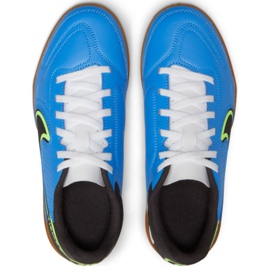 Zapatillas de fútbol Nike Tiempo Legend 9 Club Tf Jr DA1334 403 multicolor azul 6