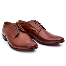 Bednarek Polish Shoes Zapatos Elegantes de Piel Bednarek 724 Marrón 6