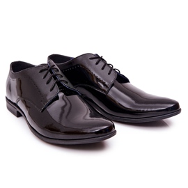 Bednarek Polish Shoes Zapatos Elegantes Piel Lacada Bednarek 724 Negro 5