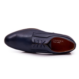 Bednarek Polish Shoes Zapatos de piel elegantes Bednarek 684 Azul marino 1
