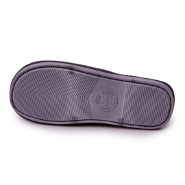 WJ1 Pantuflas de cuadros grises cálidos Blase 4