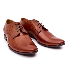 Bednarek Polish Shoes Zapatos Clásicos De Piel Bednarek 802 Marrón 6