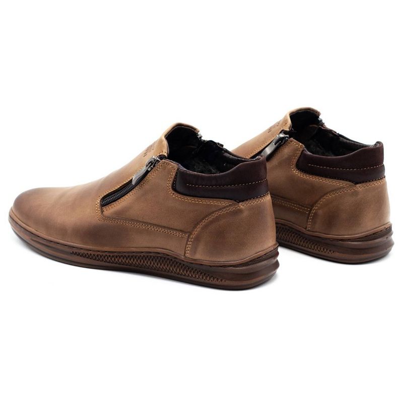 Polbut Botas de invierno para hombre K29 marrón 6