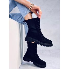 Botas militares con parte superior de calcetín Nevada Black negro 2