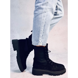 Botas militares con parte superior de calcetín Nevada Black negro 5