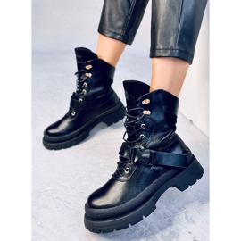 Botas militares Ahne Black negro 1