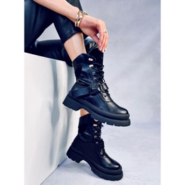 Botas militares Ahne Black negro 2