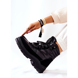 PS1 Botas de nieve para mujer en la cremallera Black Marcia negro 2