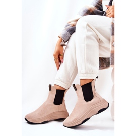 WS1 Botas Plataforma Ante Beige Nicci 1 WS1 Botas Plataforma Ante Beige Nicci 1