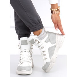 Zapatillas altas Brita LT.GRAY blanco gris 3