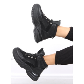 Zapatillas altas Diana Black negro 4